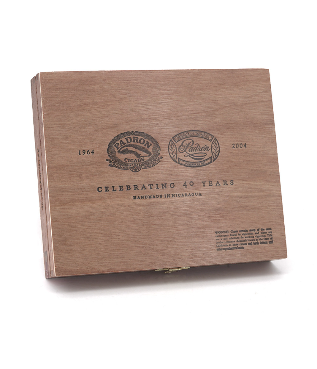 Padron 1926 Serie 40th Anniversary Maduro Cigar Box View 3 from AuCigars, premium Cuban cigar