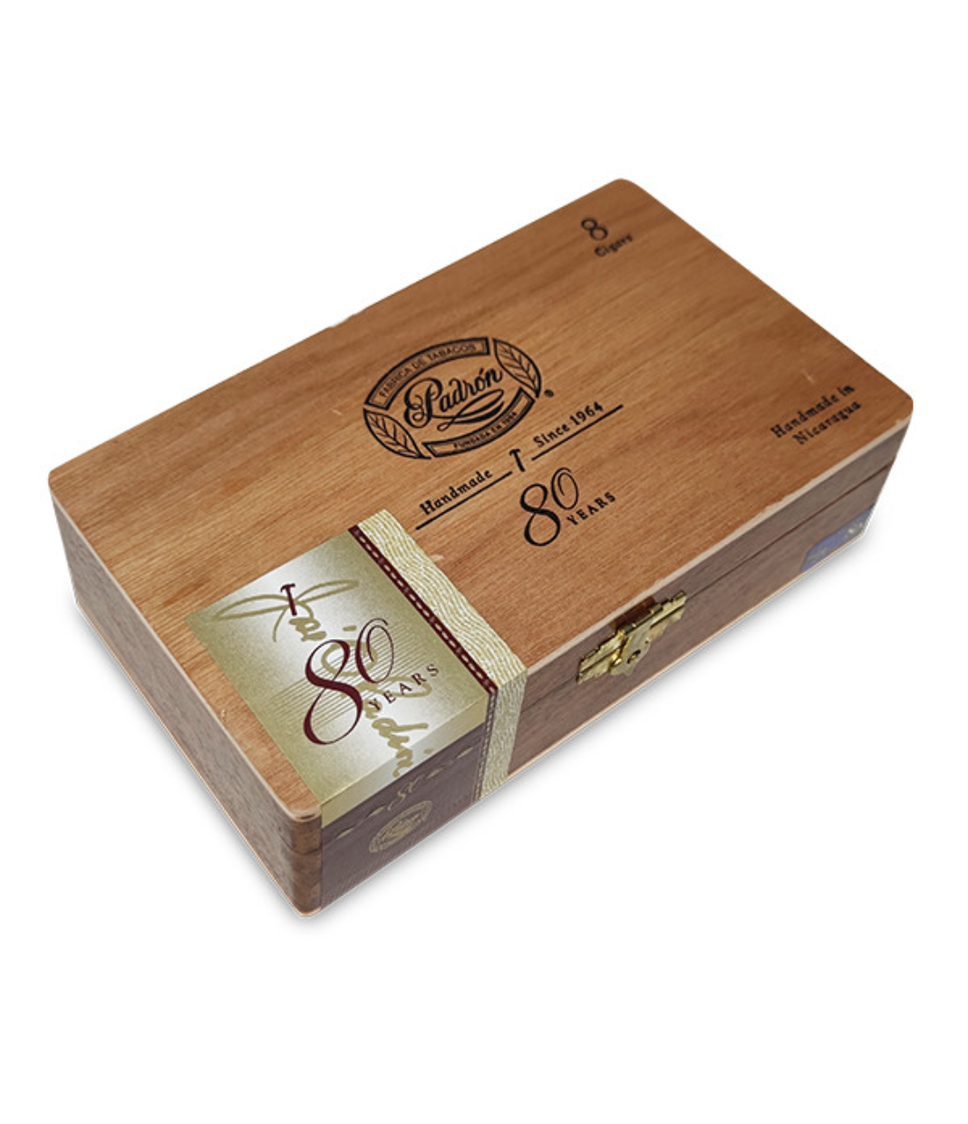 Padron 1926 Serie 80th Anniversary Maduro Cigar Box View 2 from AuCigars, premium Cuban cigar