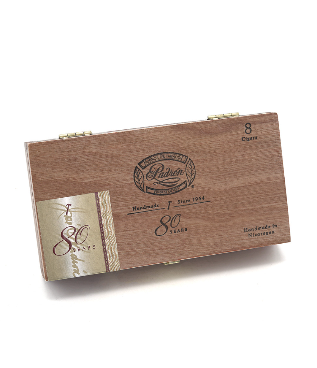 Padron 1926 Series 80th Anniversary Perfecto Cigar Box View 3 from AuCigars, premium Cuban cigar