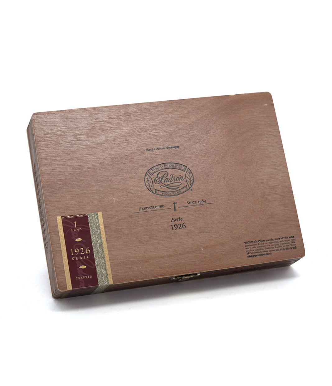 Padron 1926 Serie No. 1 Maduro Cigar Box View 3 from AuCigars, premium Cuban cigar