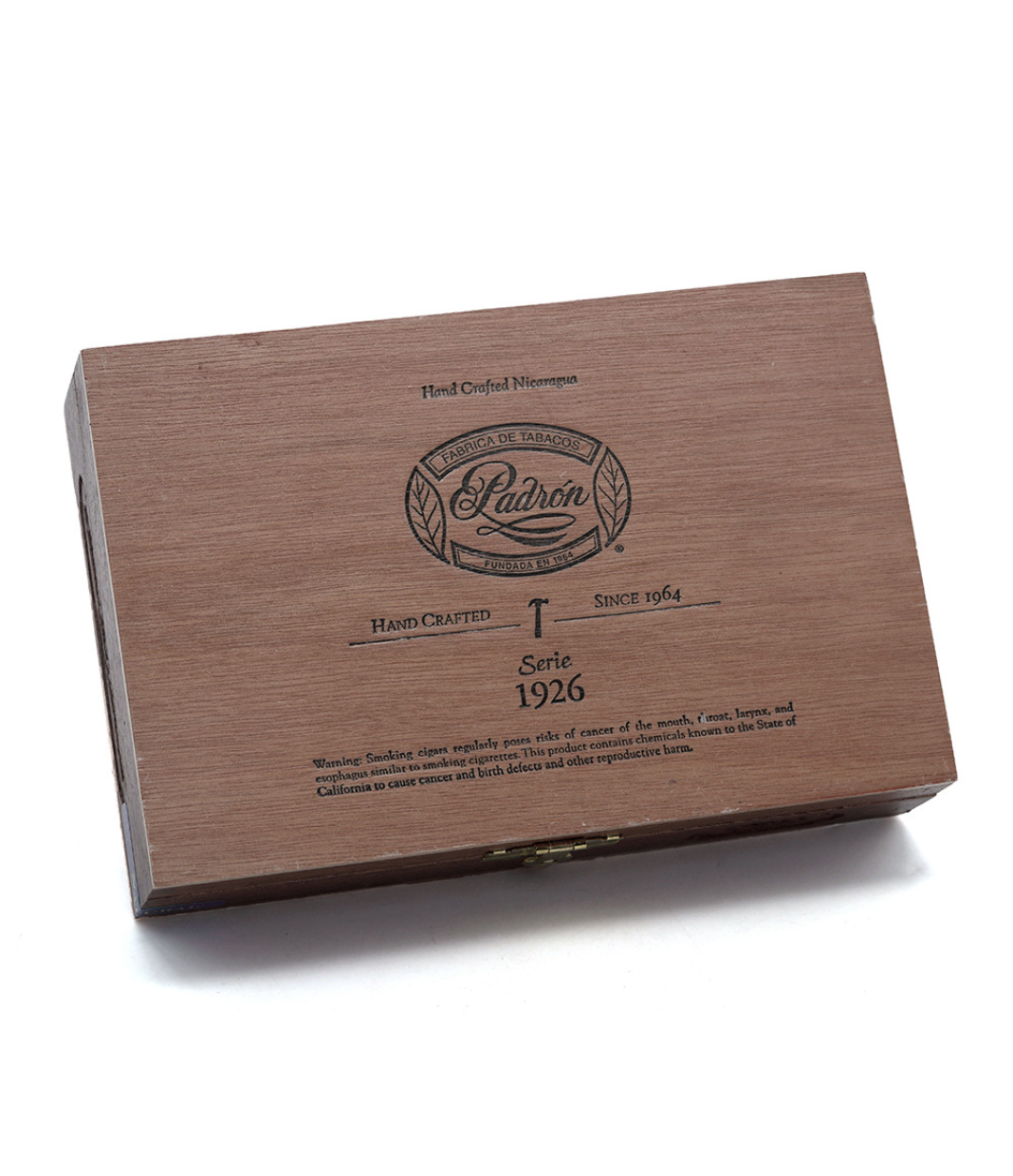 Padron 1926 Serie No. 1 Natural Cigar Box View 3 from AuCigars, premium Cuban cigar