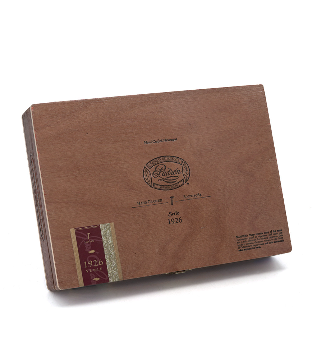 Padron 1926 Serie No. 1 Cigar Box View 3 from AuCigars, premium Cuban cigar