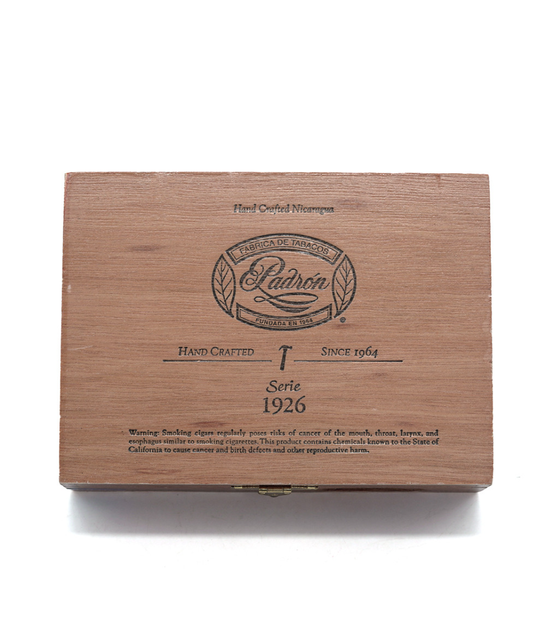 Padron 1926 Serie No. 2 Belicoso Natural Cigar Box View 4 from AuCigars, premium Cuban cigar