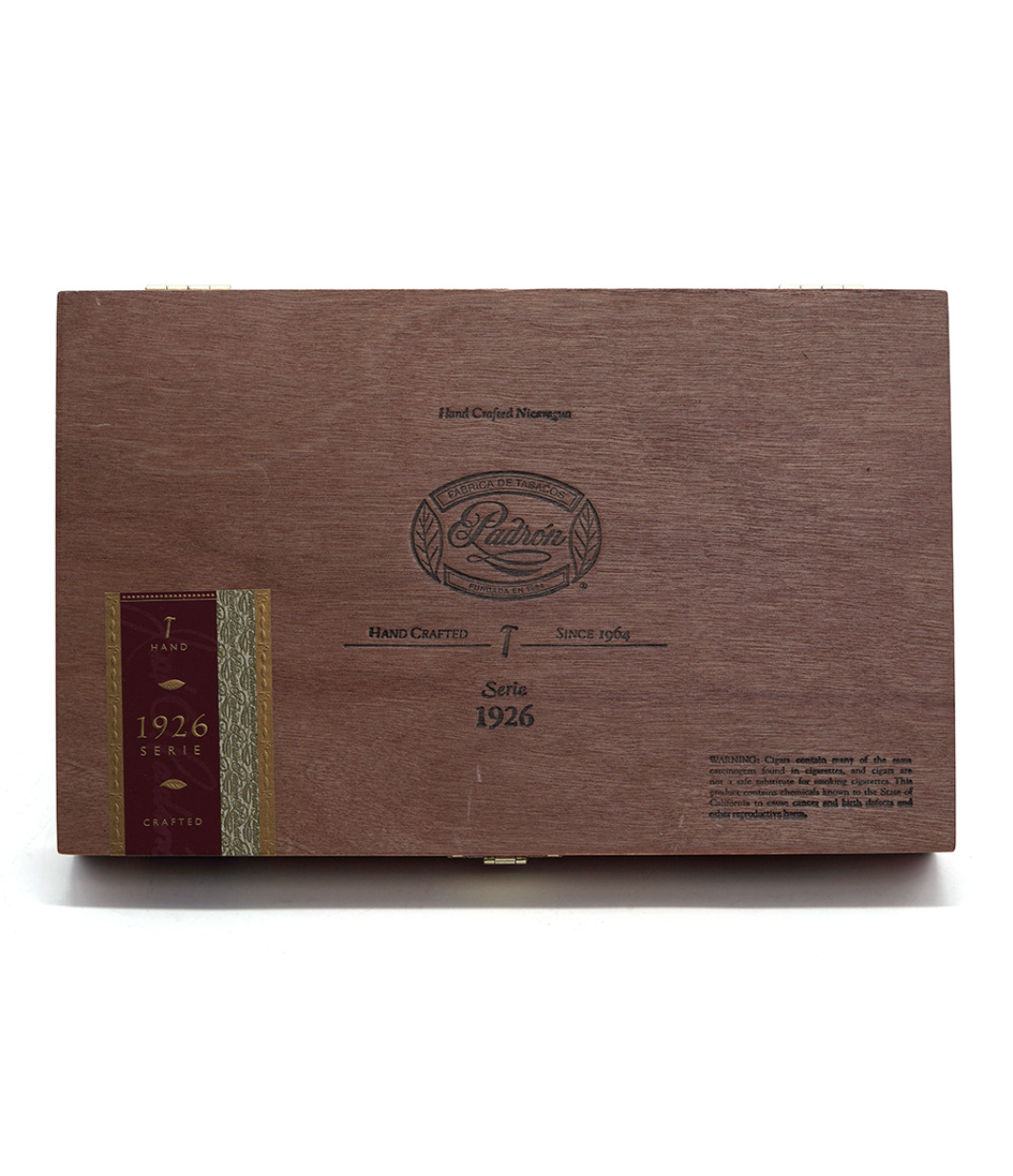 Padron 1926 Serie No. 2 Maduro Cigar Box View 4 from AuCigars, premium Cuban cigar