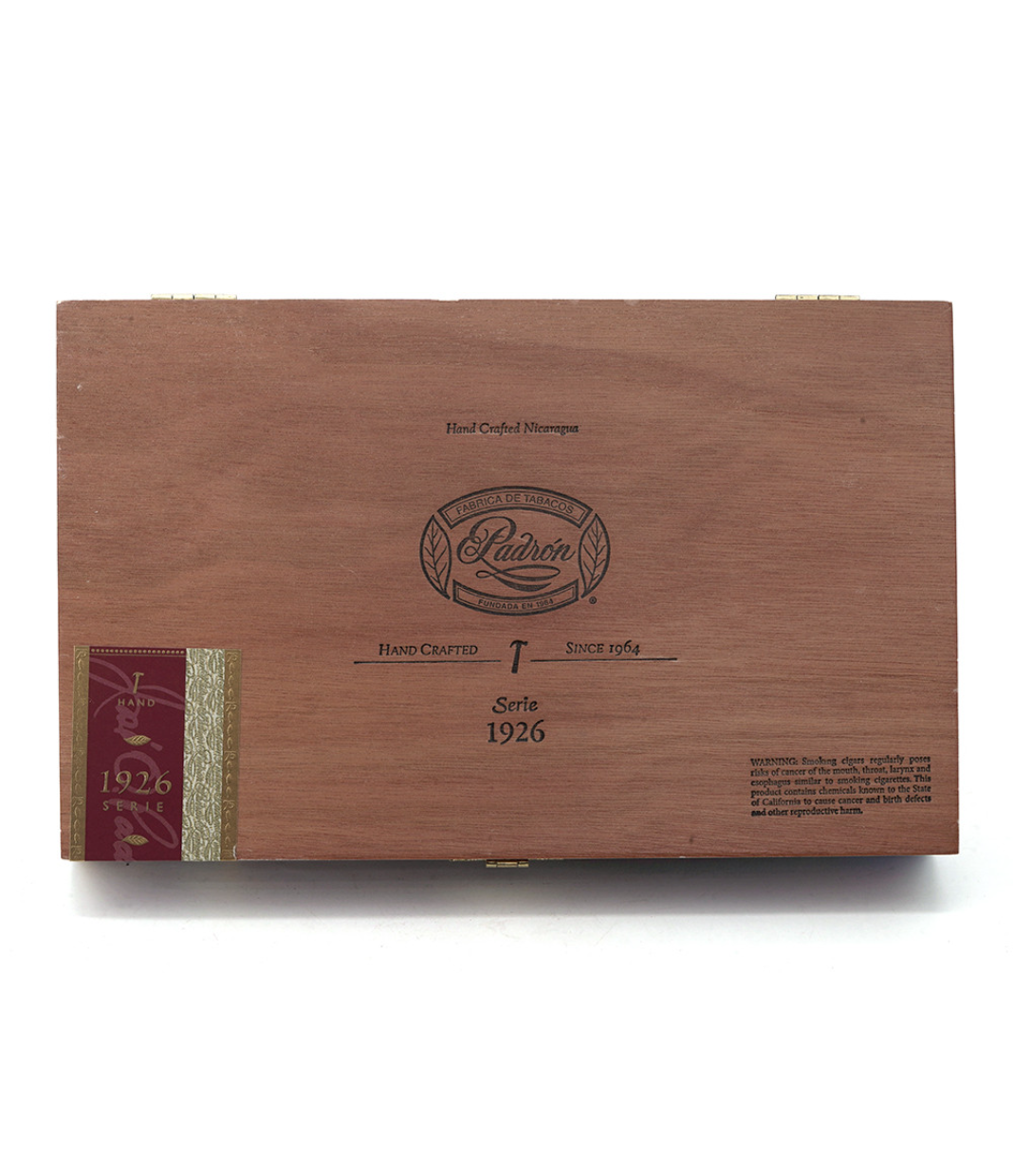 Padron 1926 Serie No. 2 Cigar Box View 4 from AuCigars, premium Cuban cigar