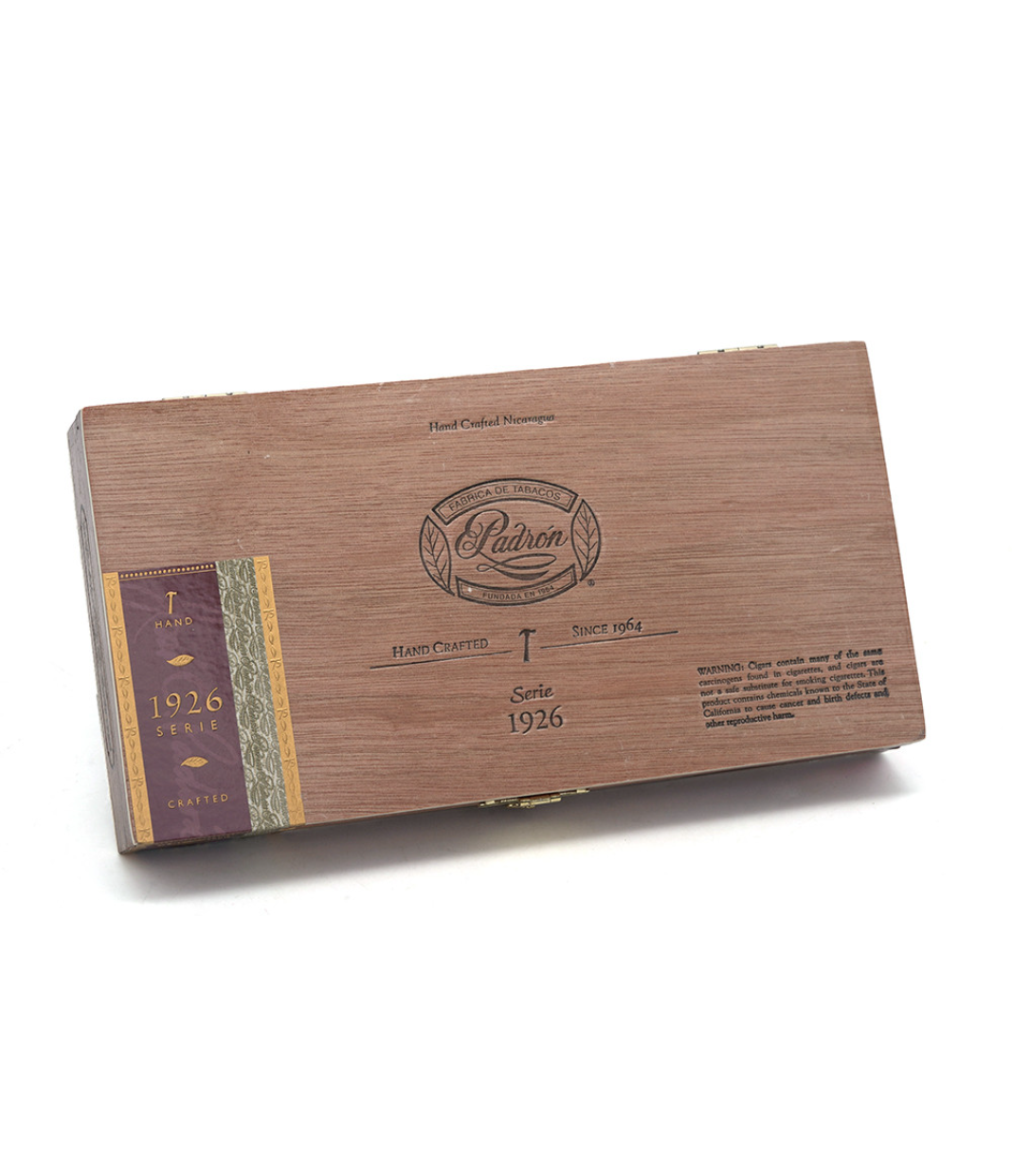 Padron 1926 Serie No. 35 Maduro Cigar Box View 3 from AuCigars, premium Cuban cigar