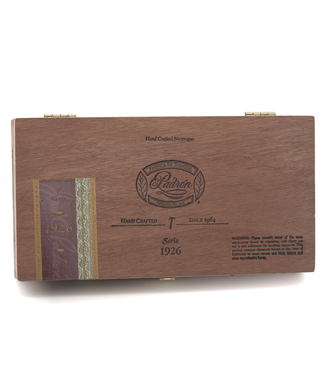 Padron 1926 Serie No. 35 Cigar Box View 3 from AuCigars, premium Cuban cigar