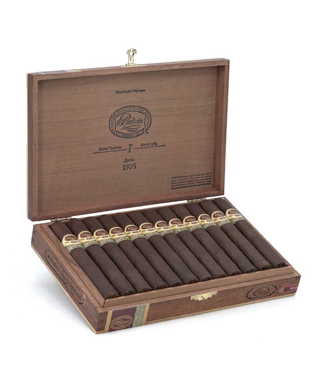 Padron 1926 Serie No. 47 Maduro Cigar Box of 24 close-up from AuCigars, premium Cuban cigar