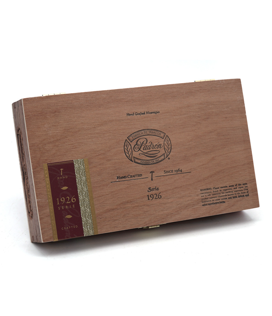 Padron 1926 Serie No. 6 Maduro Cigar Box View 3 from AuCigars, premium Cuban cigar