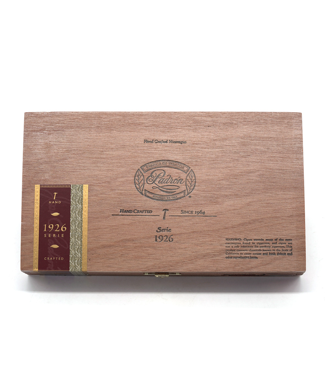 Padron 1926 Serie No. 6 Maduro Cigar Box View 4 from AuCigars, premium Cuban cigar