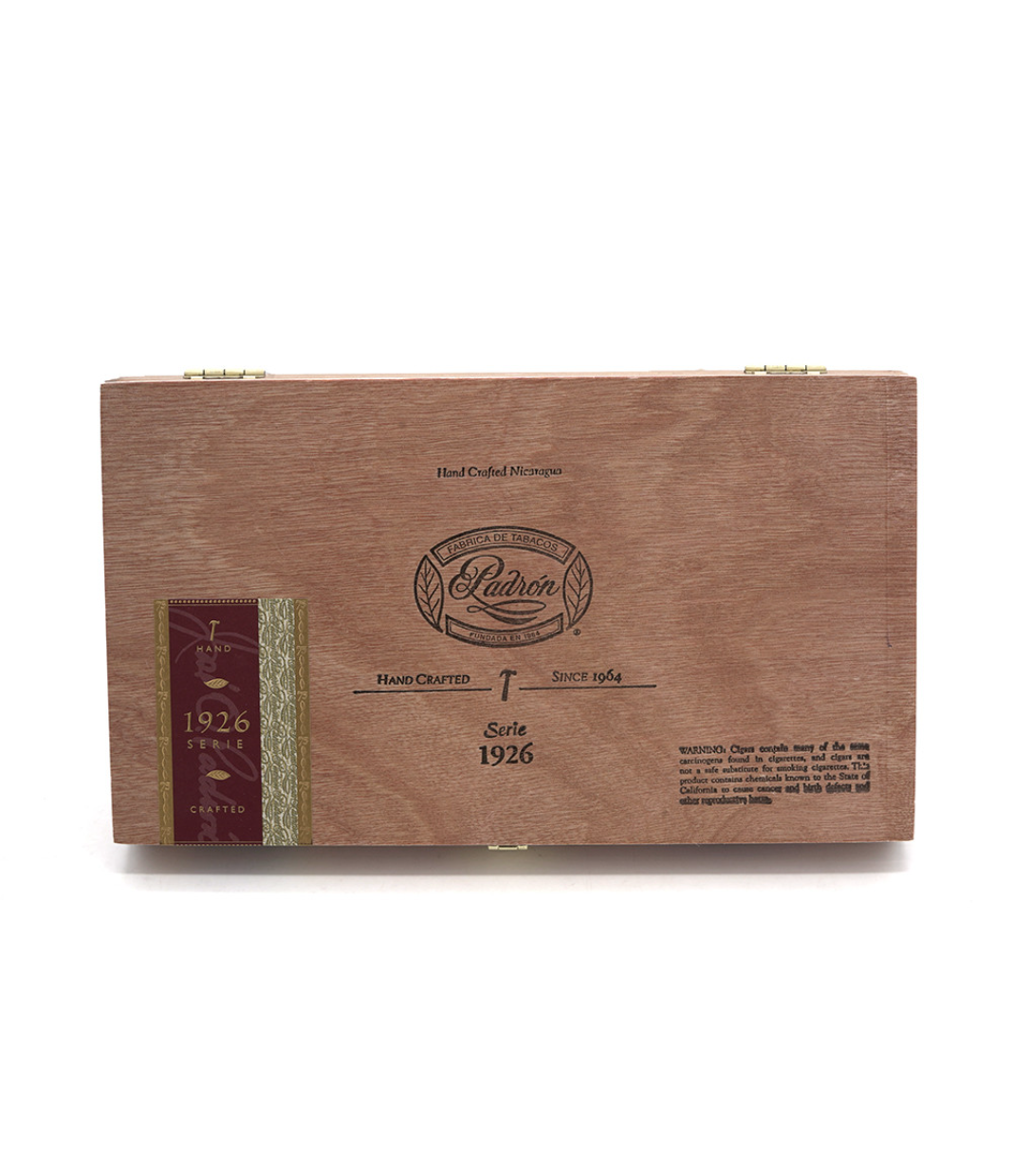 Padron 1926 Serie No. 6 Cigar Box View 4 from AuCigars, premium Cuban cigar