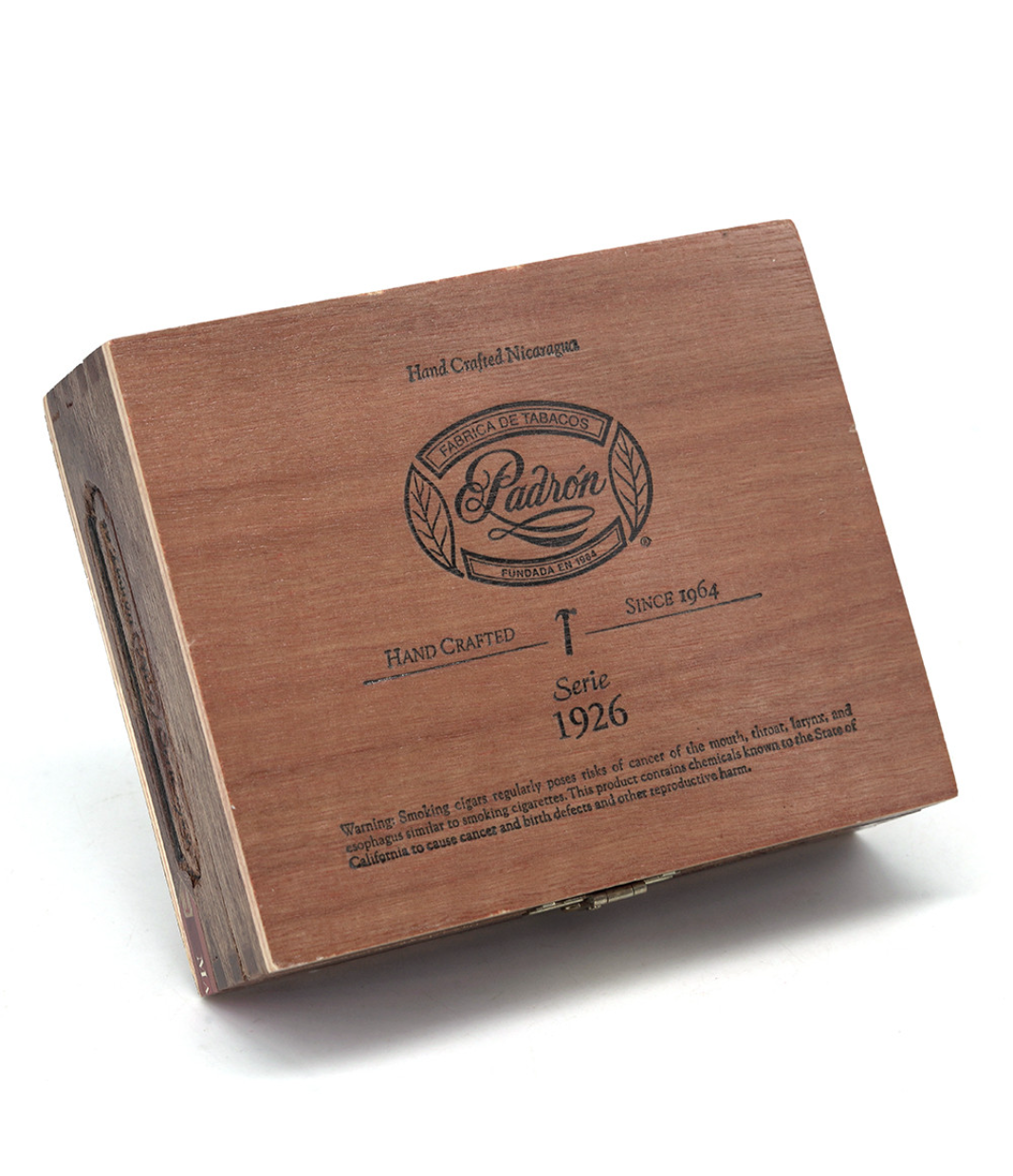 Padron 1926 Serie No. 9 Maduro Cigar Box View 3 from AuCigars, premium Cuban cigar