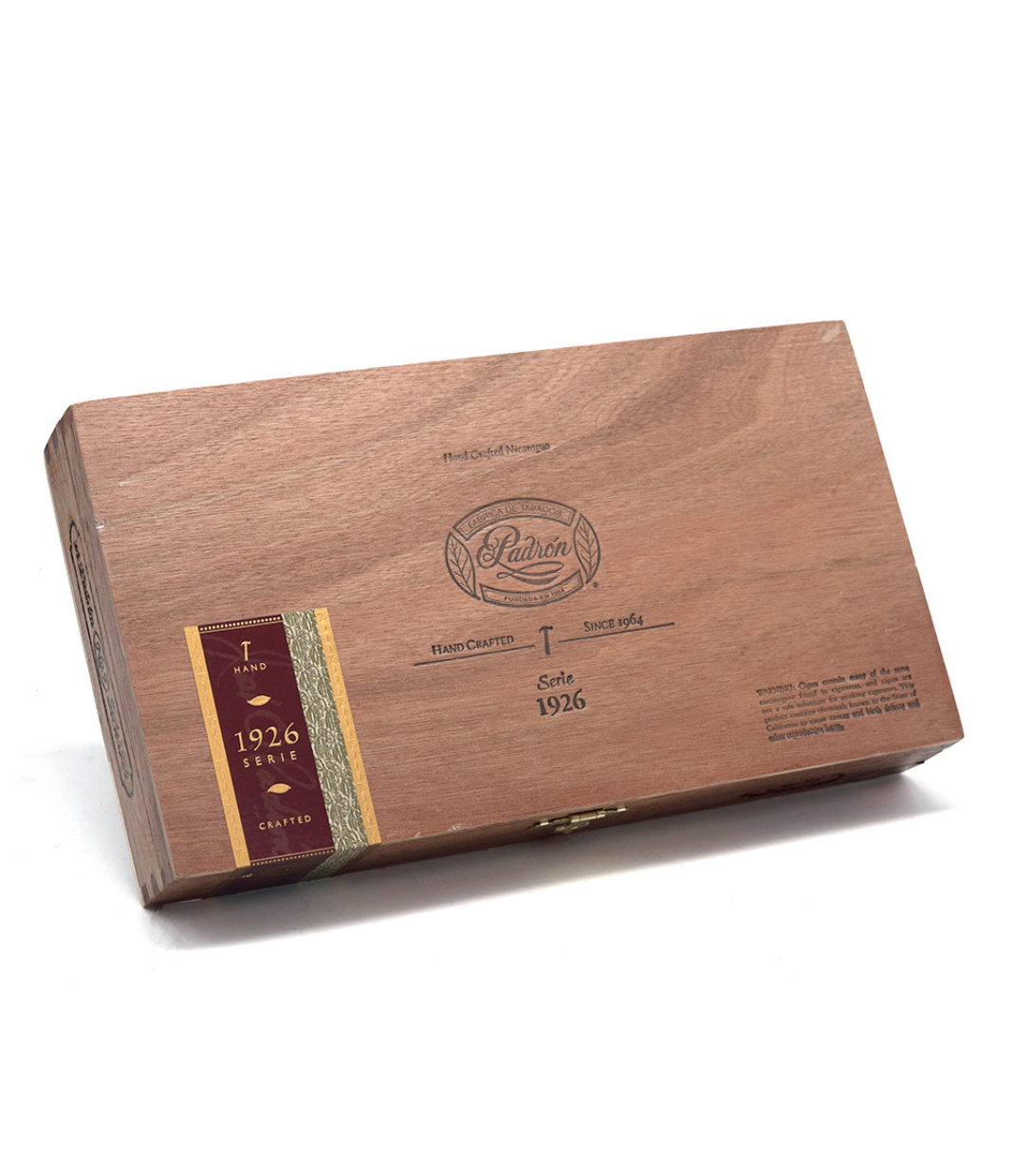 Padron 1926 Serie No. 9 Maduro Cigar Box View 3 from AuCigars, premium Cuban cigar