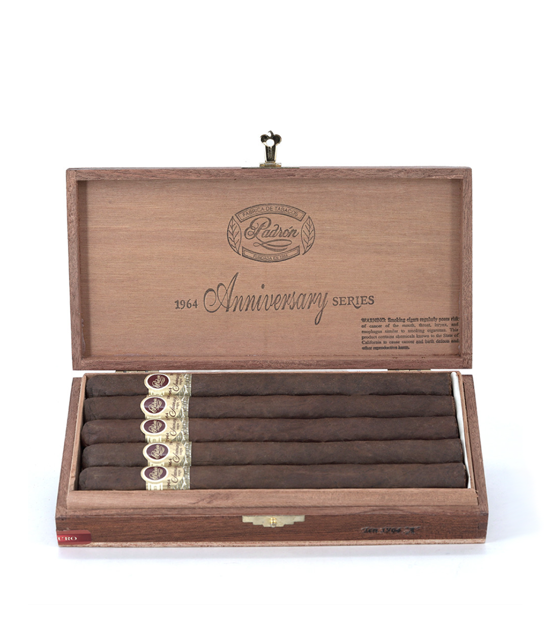 Padron 1964 Anniversary Series A Cigar Box View 2 from AuCigars, premium Cuban cigar