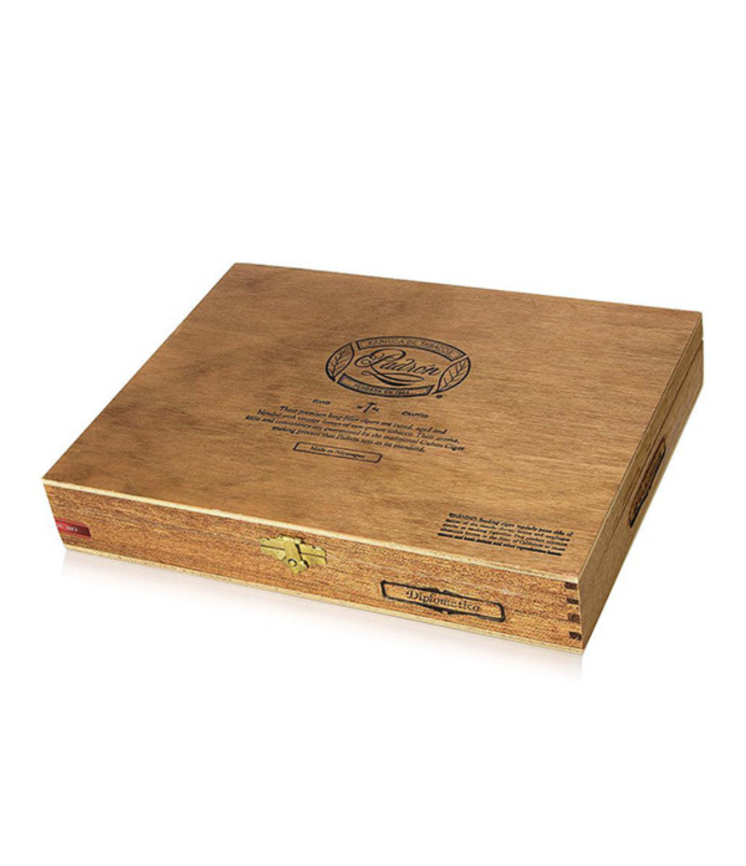 Padron 1964 Anniversary Diplomatico Maduro Cigar Box View 2 from AuCigars, premium Cuban cigar