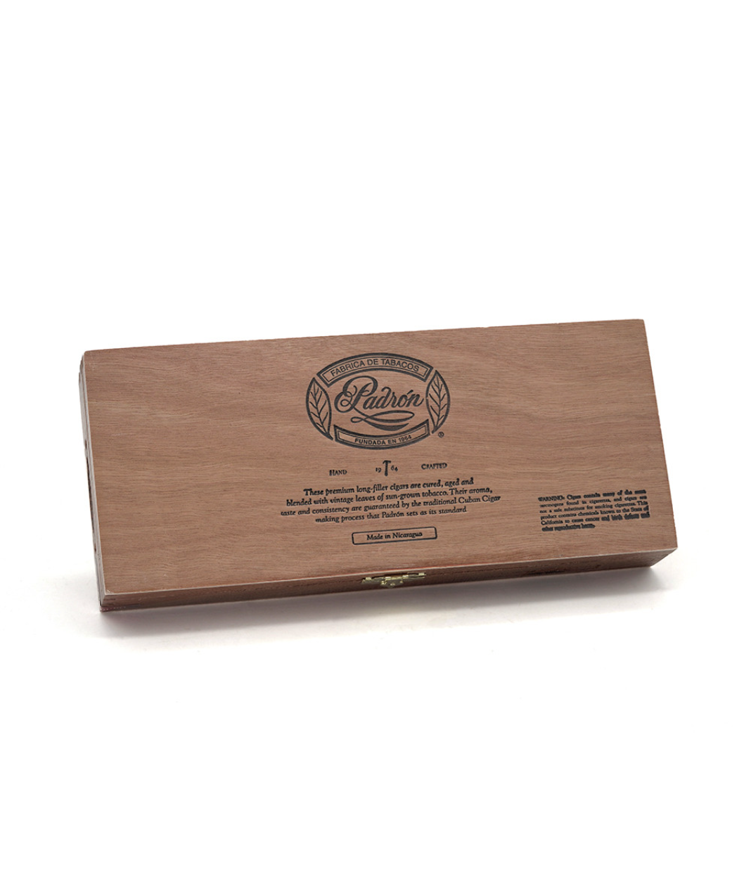 Padron 1964 Anniversary Series Hermoso Maduro Cigar Box View 3 from AuCigars, premium Cuban cigar