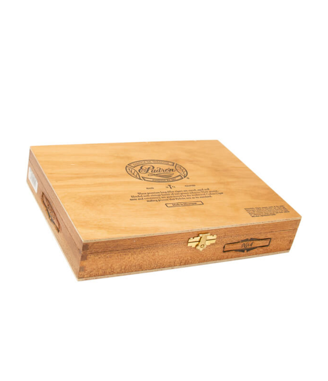 Padron 1964 Anniversary Series No. 4 Cigar Box View 3 from AuCigars, premium Cuban cigar