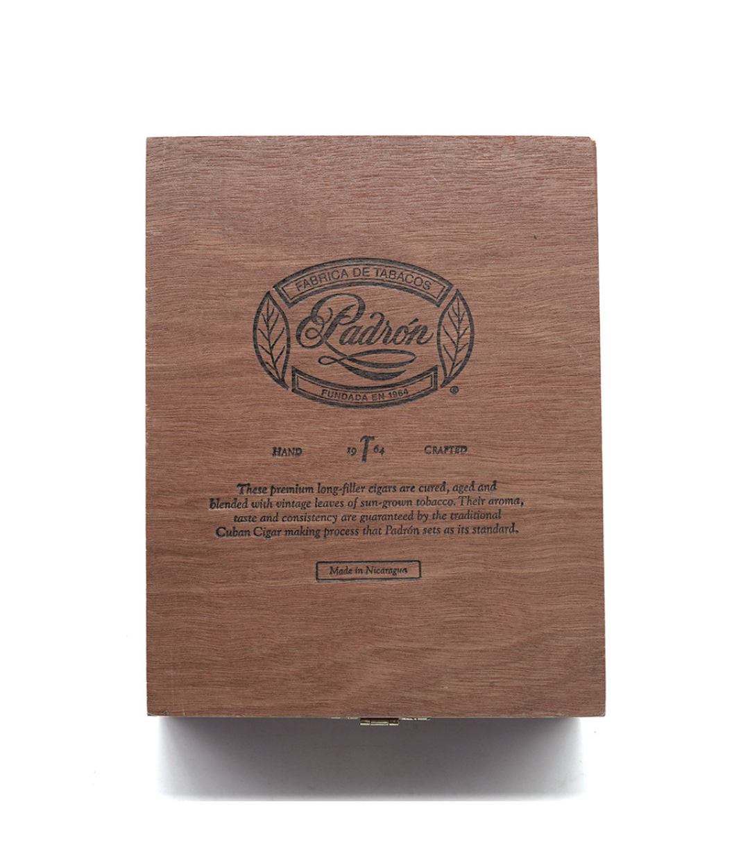 Padron 1964 Anniversary Series Presidente Tubo Cigar Box View 4 from AuCigars, premium Cuban cigar