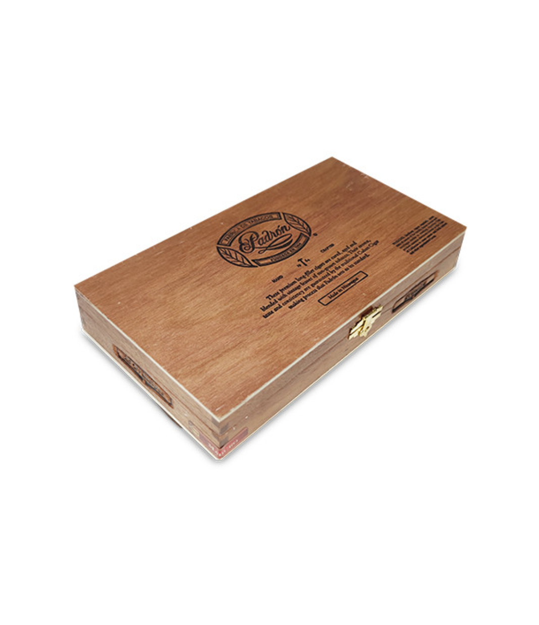 Padron 1964 Anniversary Principe Maduro Cigar Box View 2 from AuCigars, premium Cuban cigar