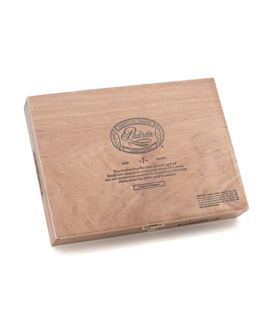 Padron 1964 Anniversary Series Pyramid Cigar Box View 3 from AuCigars, premium Cuban cigar
