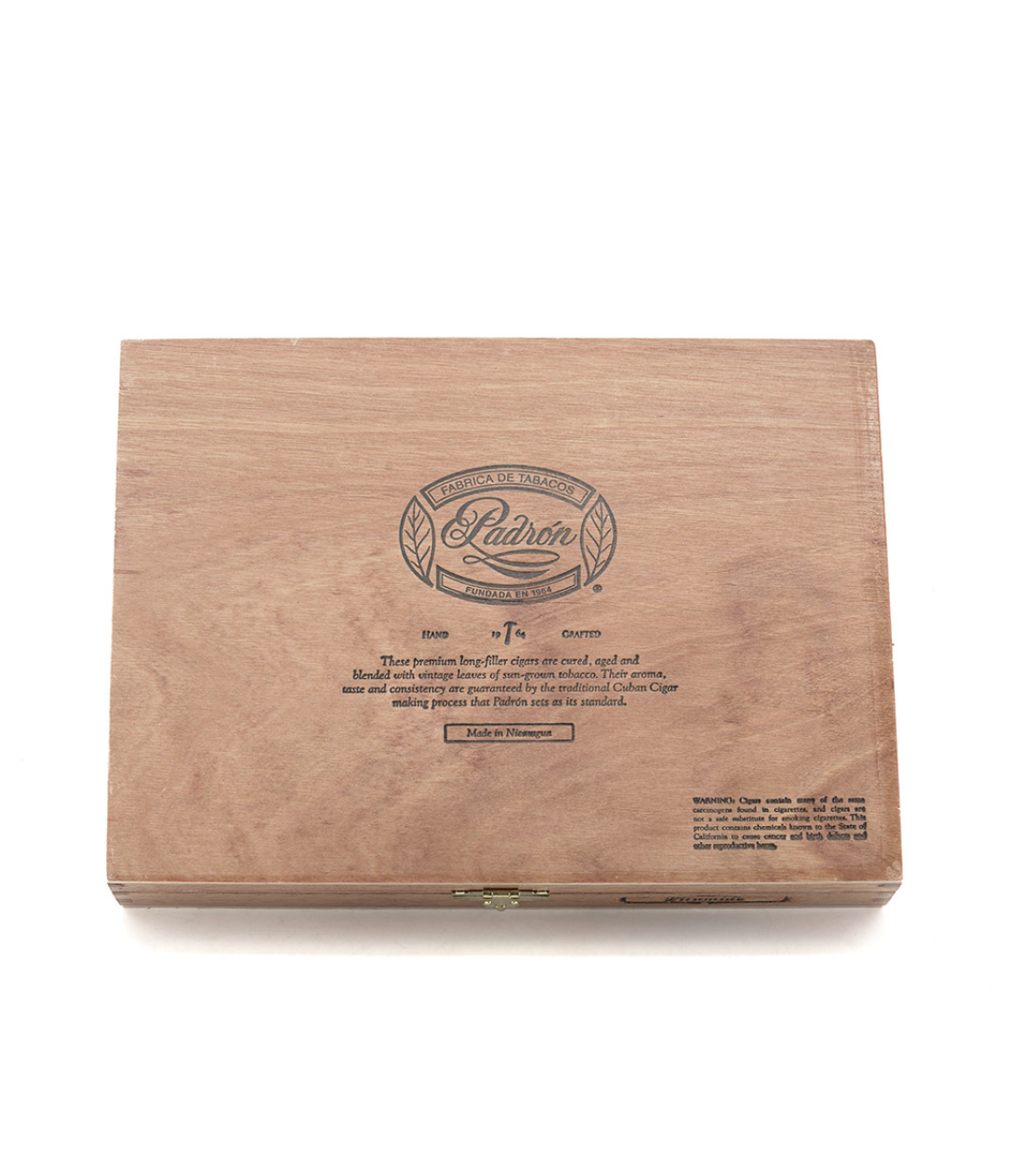 Padron 1964 Anniversary Series Pyramid Cigar Box View 4 from AuCigars, premium Cuban cigar