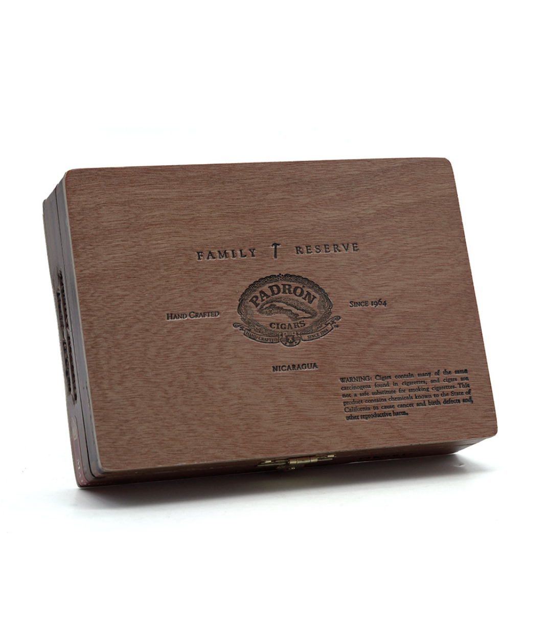 Padron Family Reserve No. 44 Maduro Cigar Box View 3 from AuCigars, premium Cuban cigar