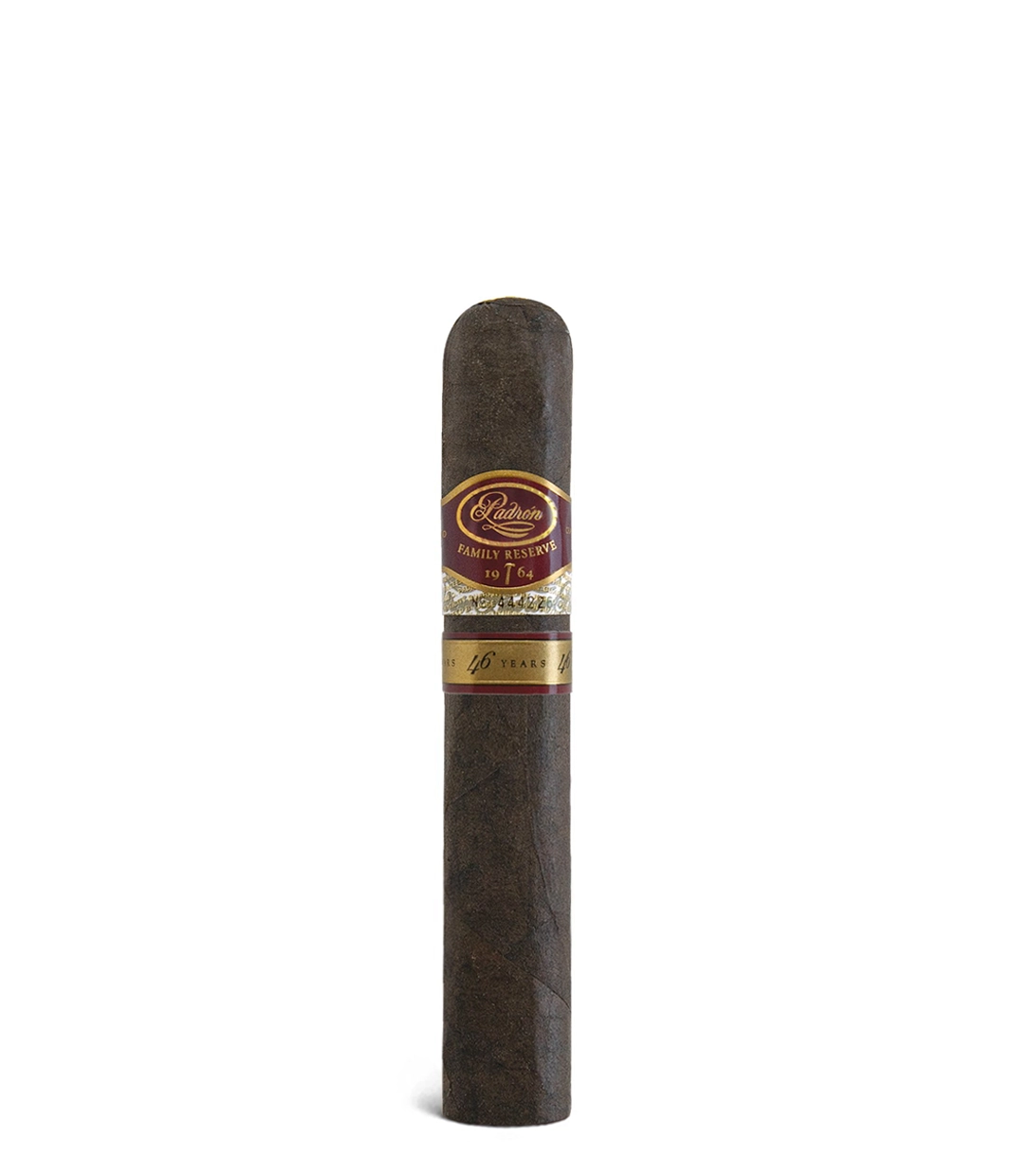 Padron Family Reserve No. 46 Maduro Cigar close-up from AuCigars, premium Cuban cigar