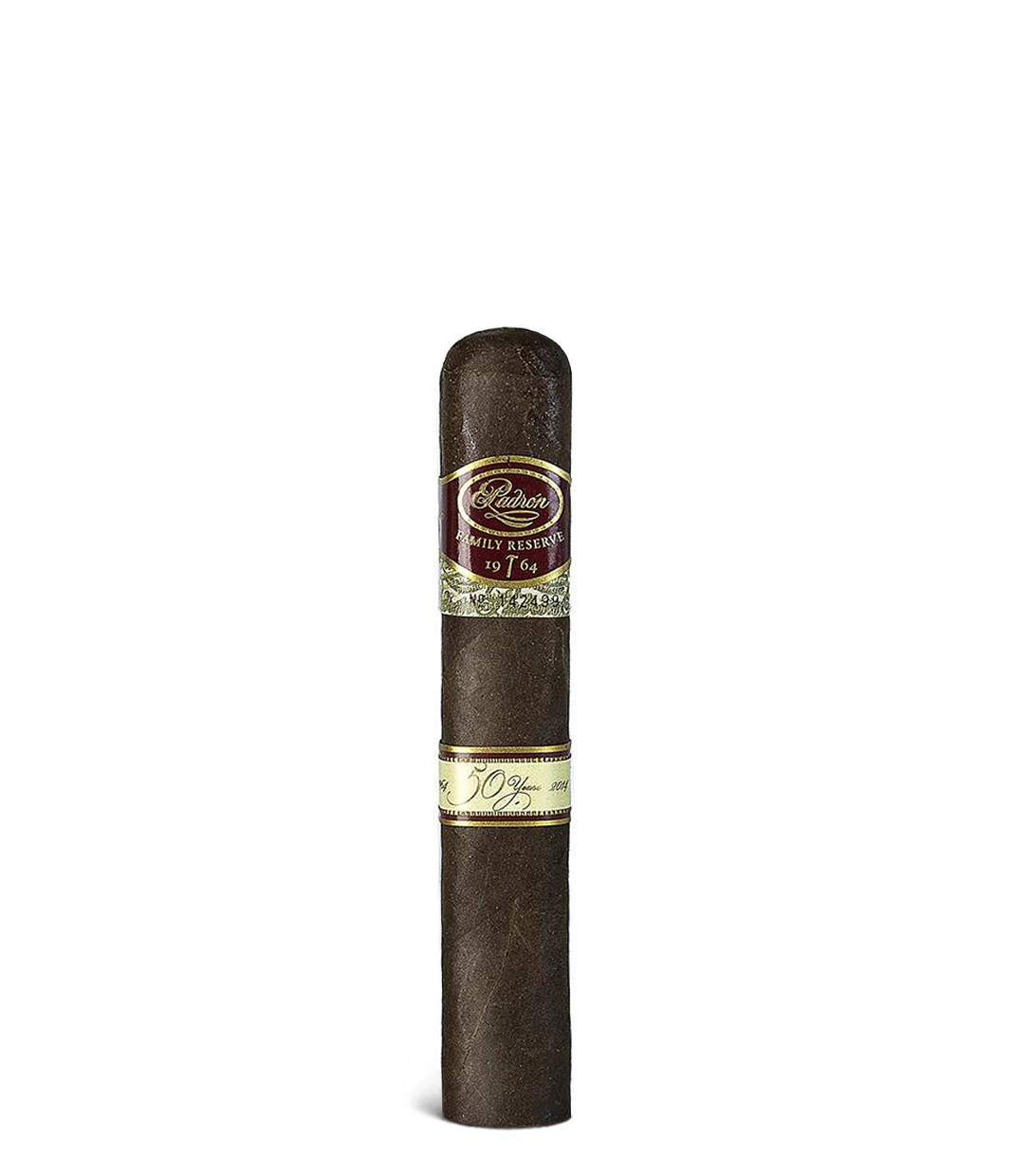 Padron Family Reserve No. 50 Maduro Cigar close-up from AuCigars, premium Cuban cigar