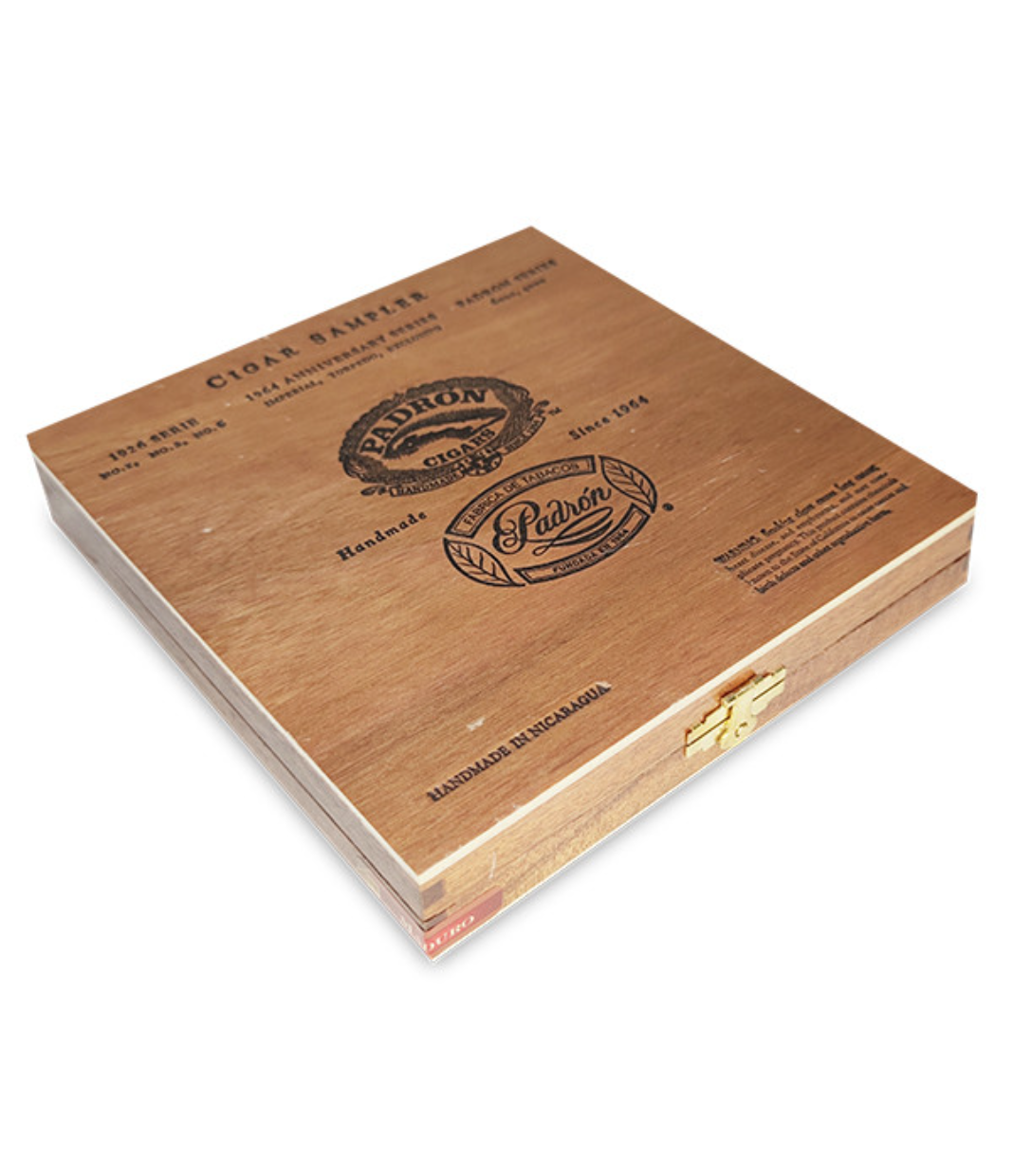 Padron Sampler Maduro Cigar Box View 2 from AuCigars, premium Cuban cigar
