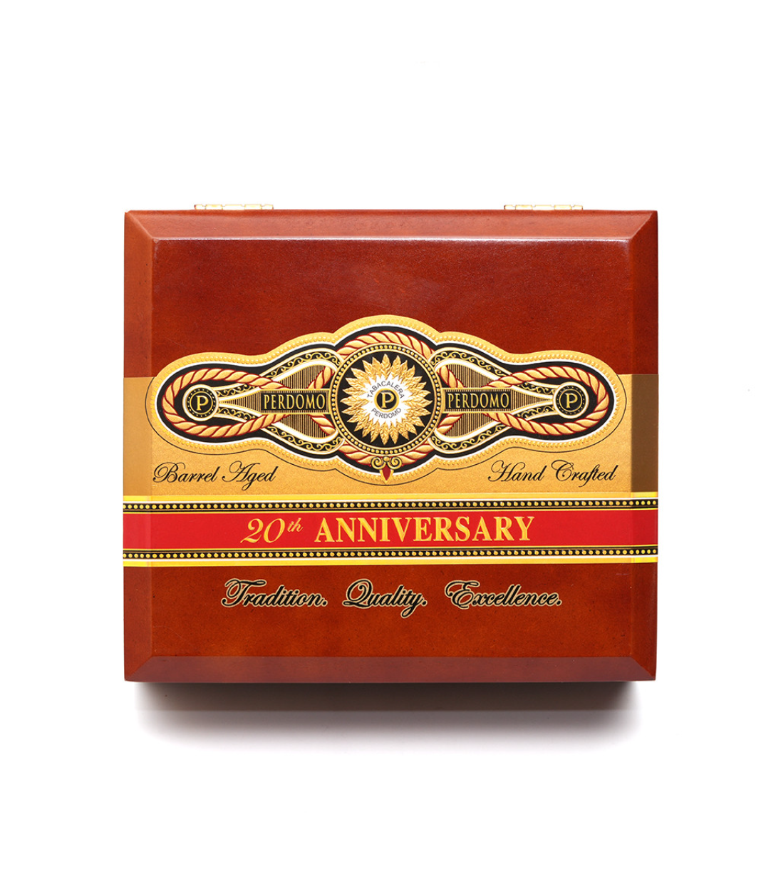 Perdomo 20th Anniversary Connecticut Epicure Cigar Box View 4 from AuCigars, premium Cuban cigar