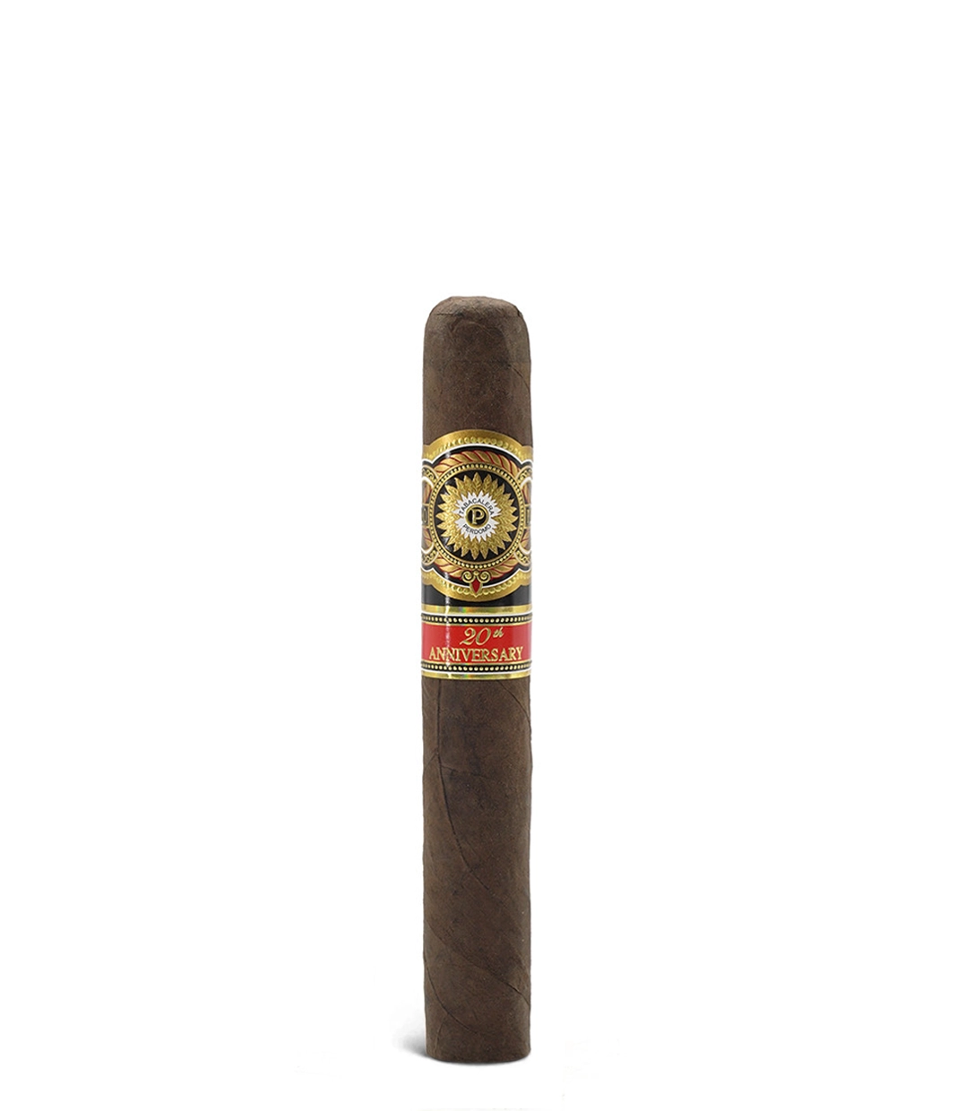 Perdomo 20th Anniversary Maduro Epicure Cigar close-up from AuCigars, premium Cuban cigar