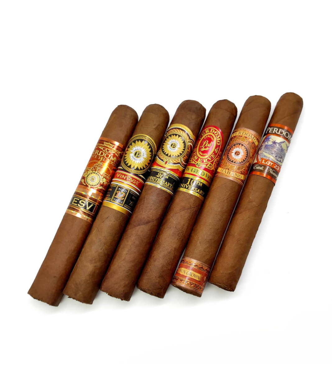 Perdomo Connoisseur Sun Grown Collection Sampler Cigar Box View 4 from AuCigars, premium Cuban cigar