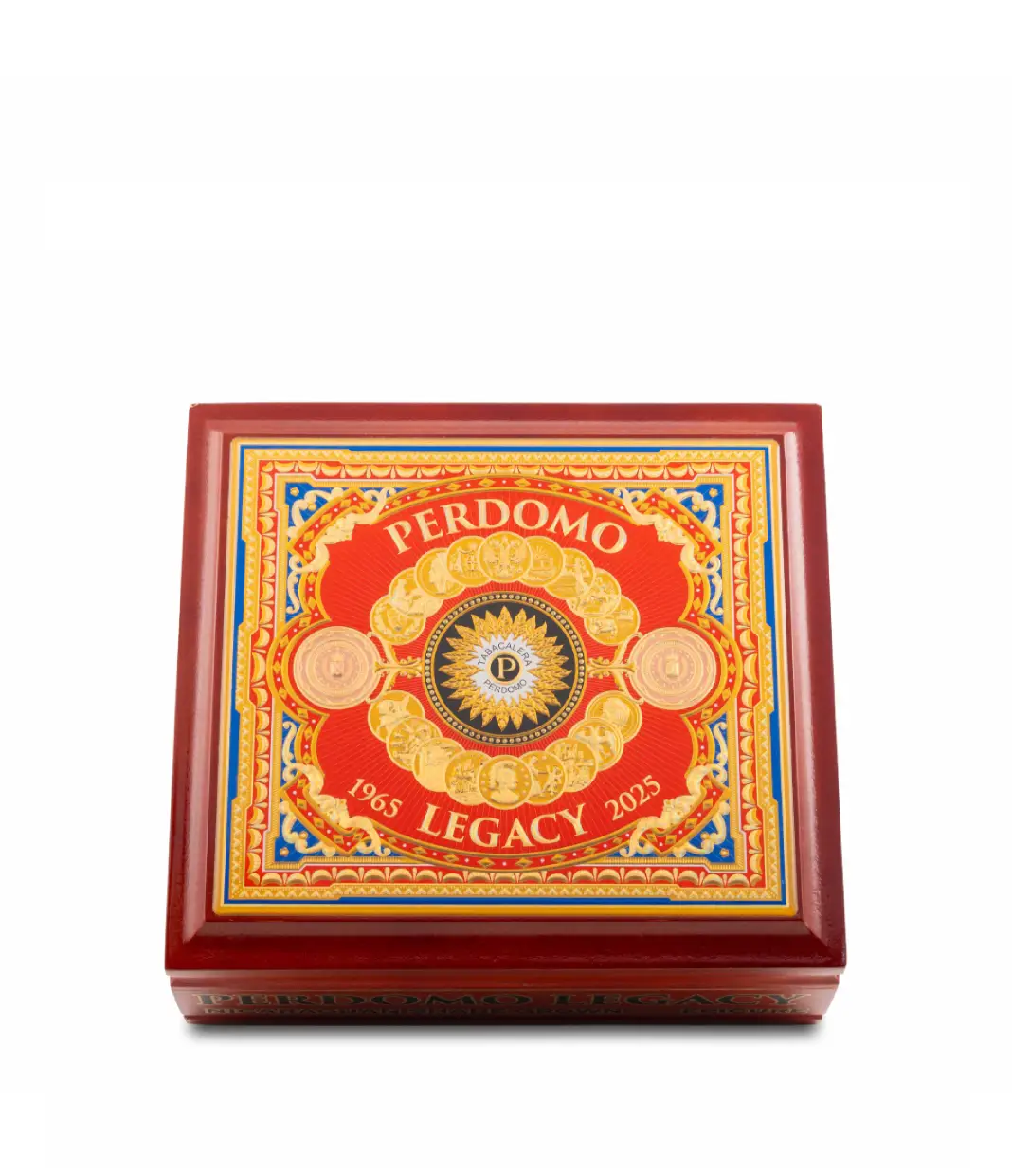 Perdomo Legacy Shade Grown Epicure Cigar Box View 3 from AuCigars, premium Cuban cigar