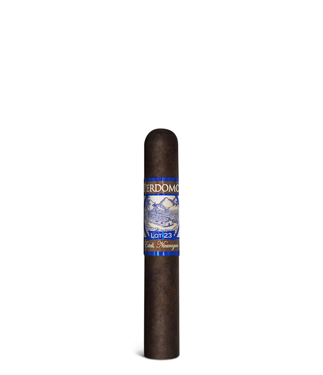 Perdomo Lot 23 Maduro Robusto Cigar close-up from AuCigars, premium Cuban cigar