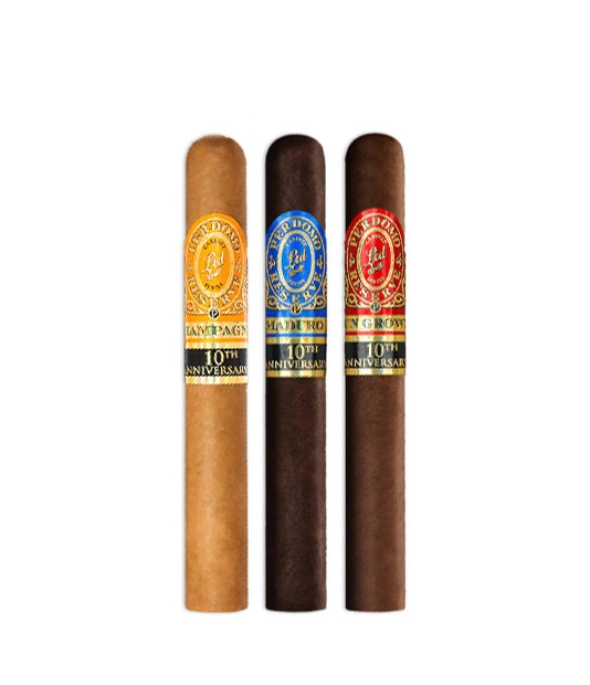 Perdomo Reserve 10th Anniversary Epicure Cigar close-up from AuCigars, premium Cuban cigar