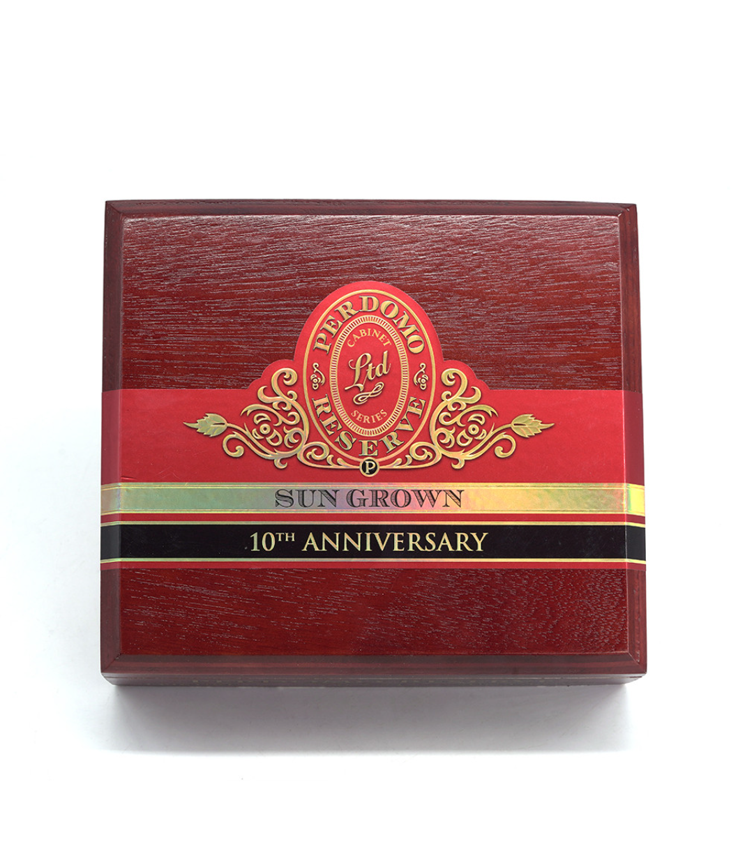 Perdomo Reserve 10Th Anniversary Sun Grown Epicure Cigar Box View 4 from AuCigars, premium Cuban cigar