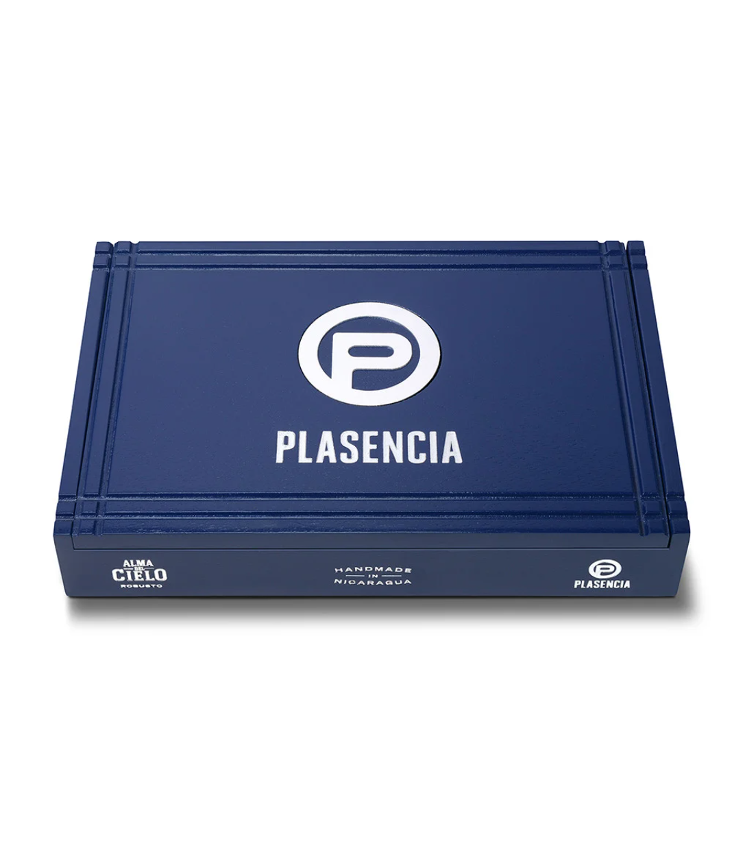 Plasencia Alma Del Cielo Celeste Robusto Cigar Box View 3 from AuCigars, premium Cuban cigar