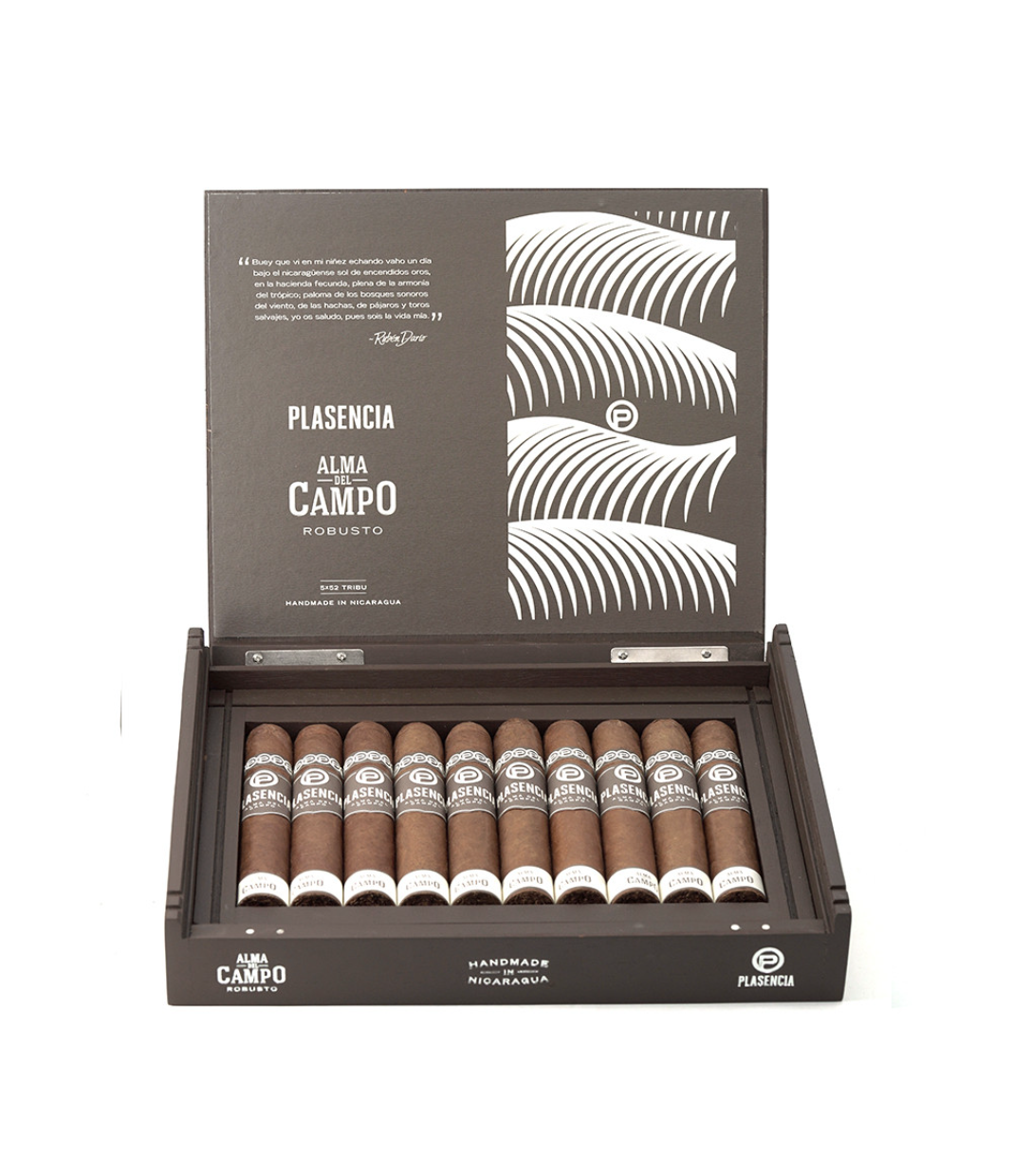 Plasencia Alma del Campo Tribu Cigar Box View 3 from AuCigars, premium Cuban cigar