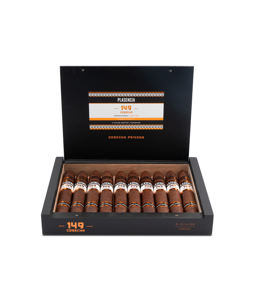 Plasencia Cosecha 149 Cortez Cigar Box View 3 from AuCigars, premium Cuban cigar