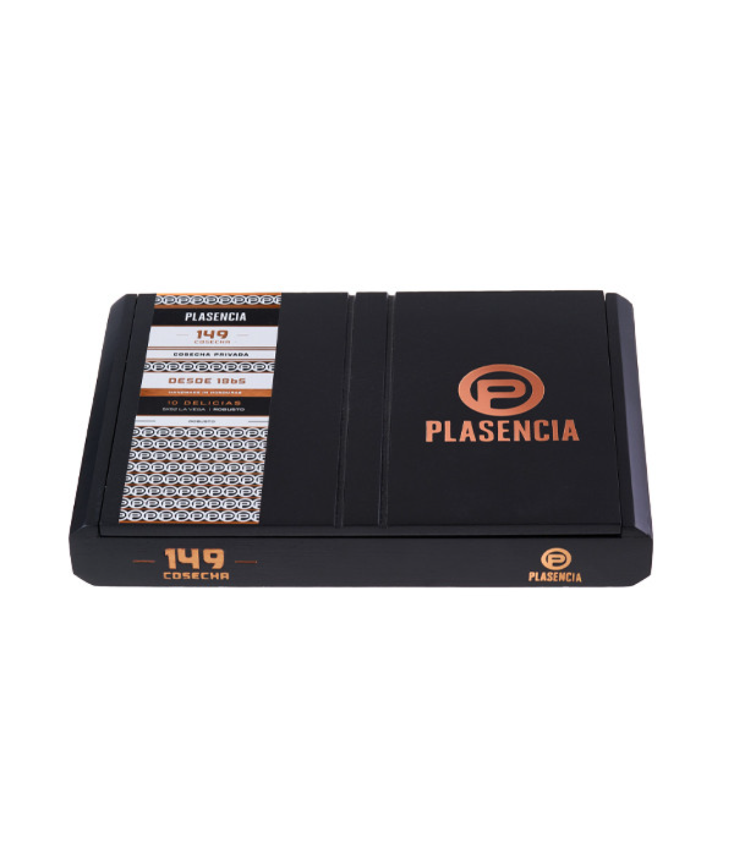 Plasencia Cosecha 149 La Vega Robusto Cigar Box View 2 from AuCigars, premium Cuban cigar