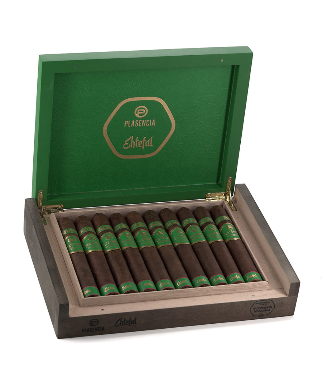 Plasencia Ehtefal Toro 2023 Special Edition Cigar Box of 10 close-up from AuCigars, premium Cuban cigar