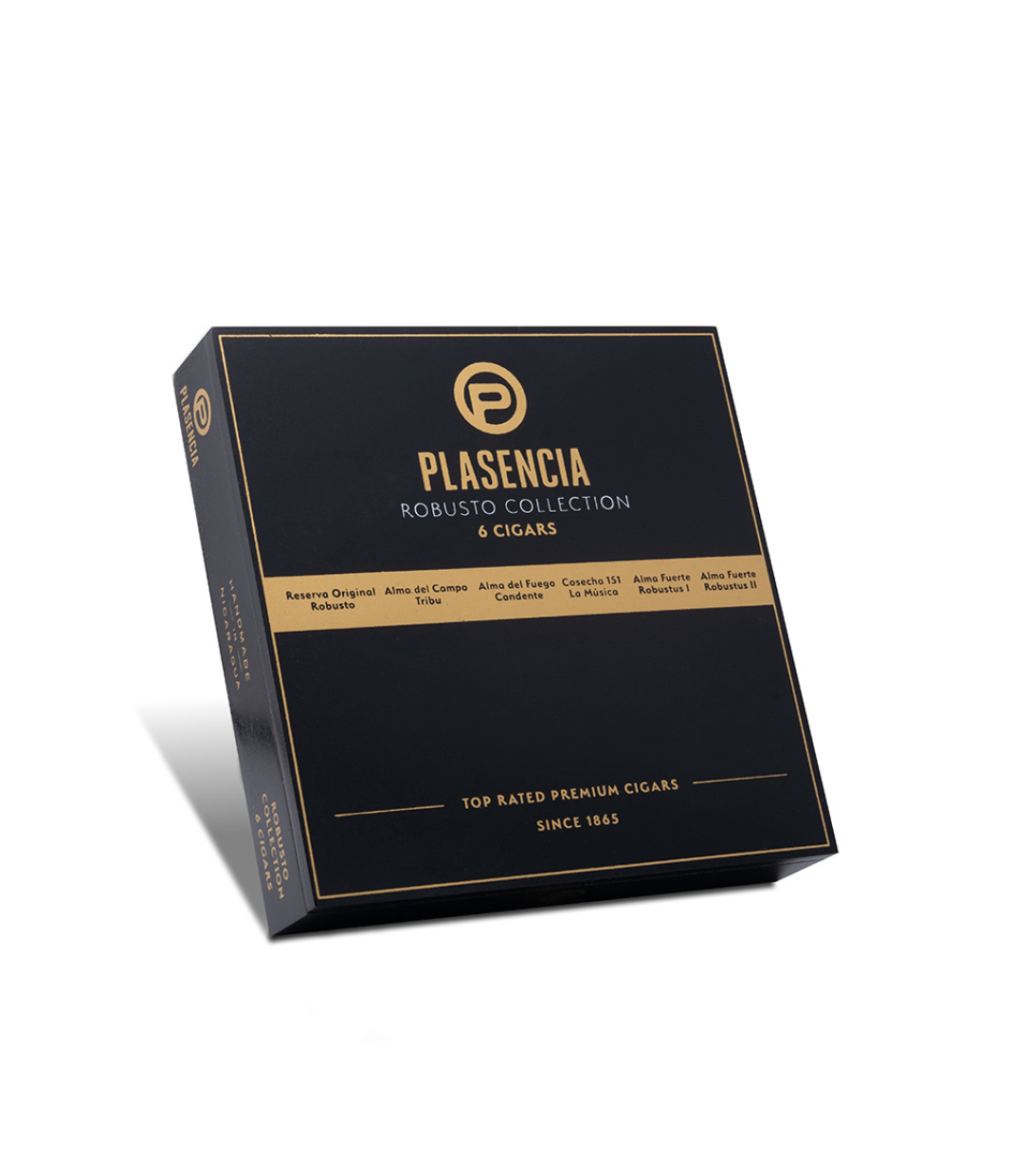 Plasencia Sampler Robusto Collection Cigar Box View 2 from AuCigars, premium Cuban cigar