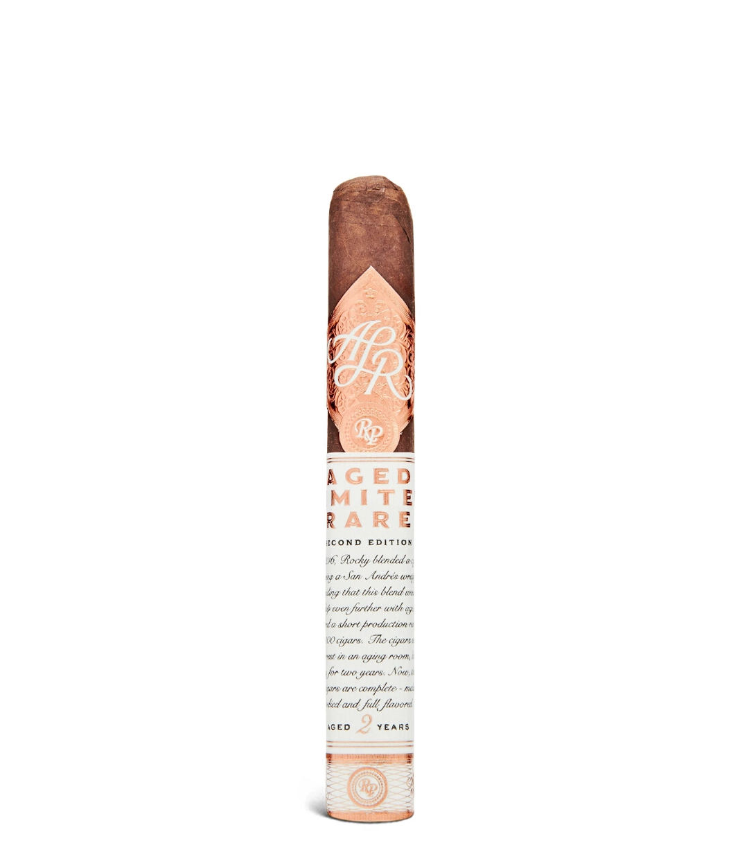 Rocky Patel A.L.R Second Edition Robusto Cigar close-up from AuCigars, premium Cuban cigar