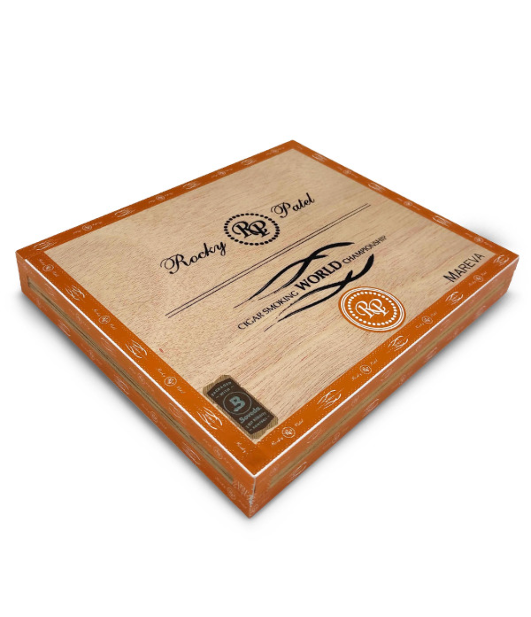 Rocky Patel Cigar Smoking World Championship Mareva Cigar Box View 2 from AuCigars, premium Cuban cigar