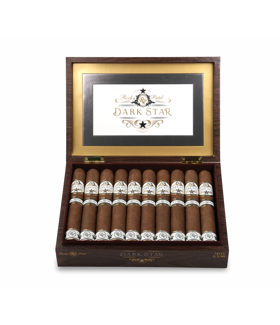 Rocky Patel Dark Star Sixty Cigar Box View 2 from AuCigars, premium Cuban cigar