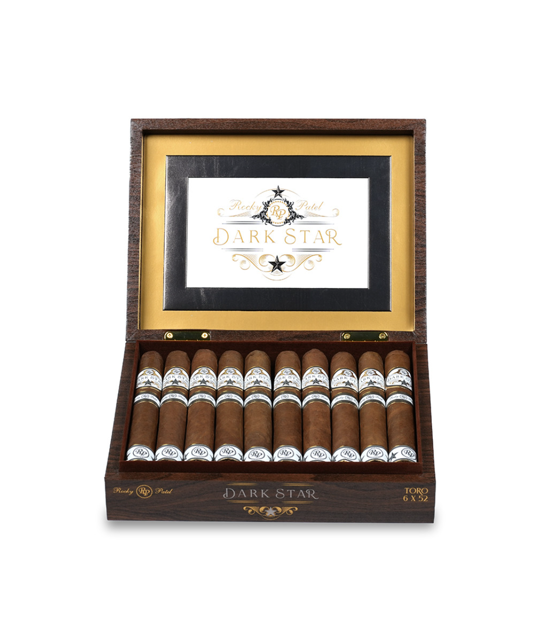 Rocky Patel Dark Star Toro Cigar Box View 2 from AuCigars, premium Cuban cigar