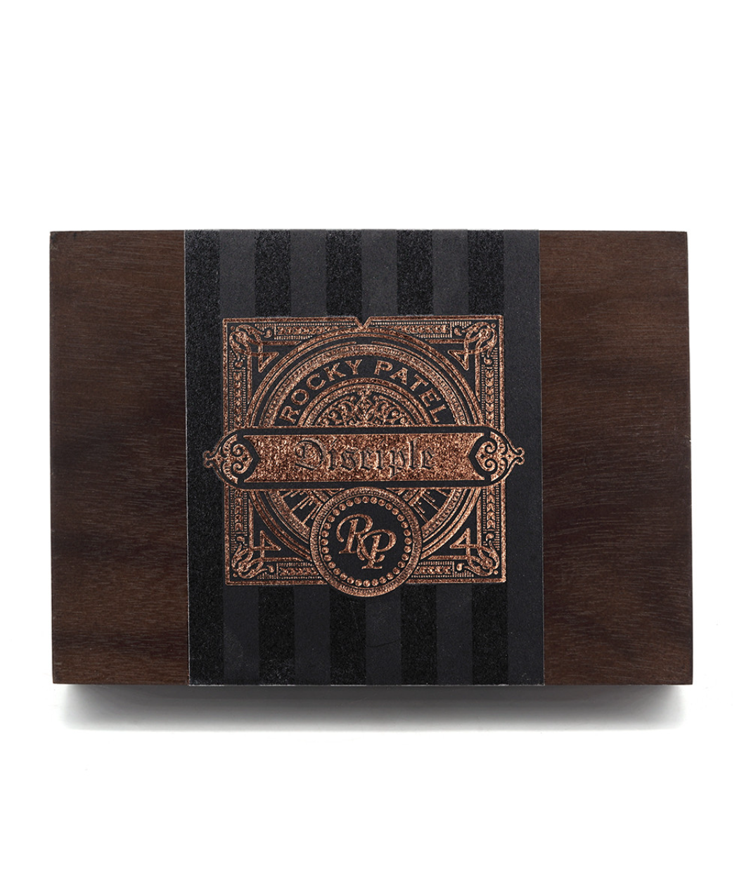 Rocky Patel Disciple Robusto Cigar Box View 4 from AuCigars, premium Cuban cigar