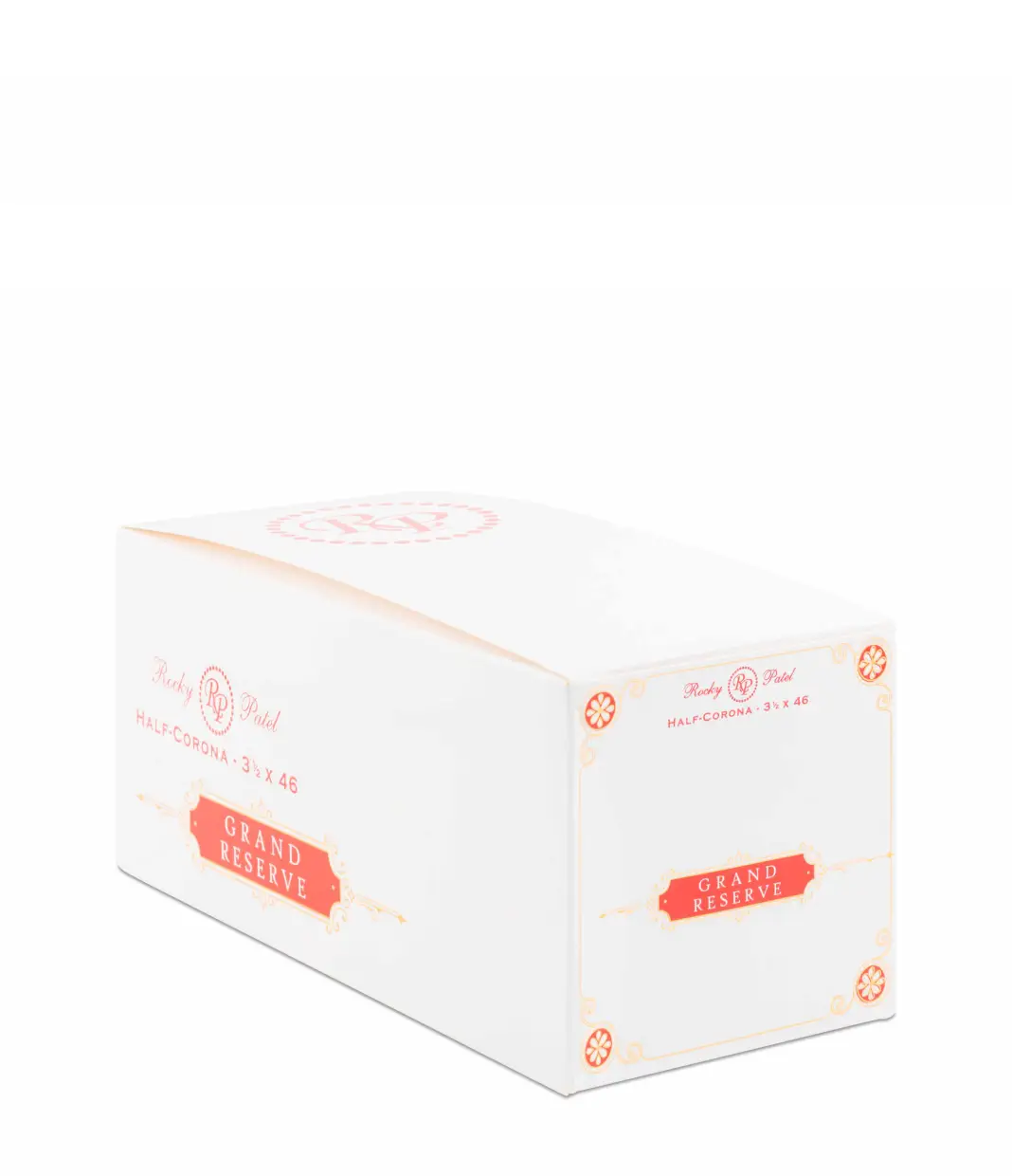 Rocky Patel Grand Reserve Half Coronas Cigar Box View 4 from AuCigars, premium Cuban cigar