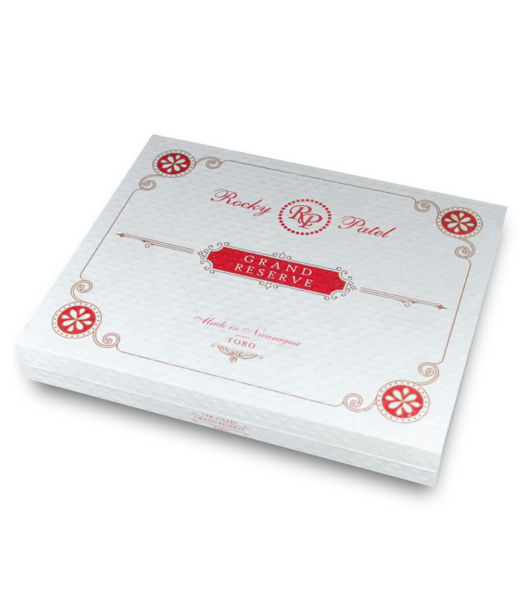 Rocky Patel Grand Reserve Toro Cigar Box View 2 from AuCigars, premium Cuban cigar