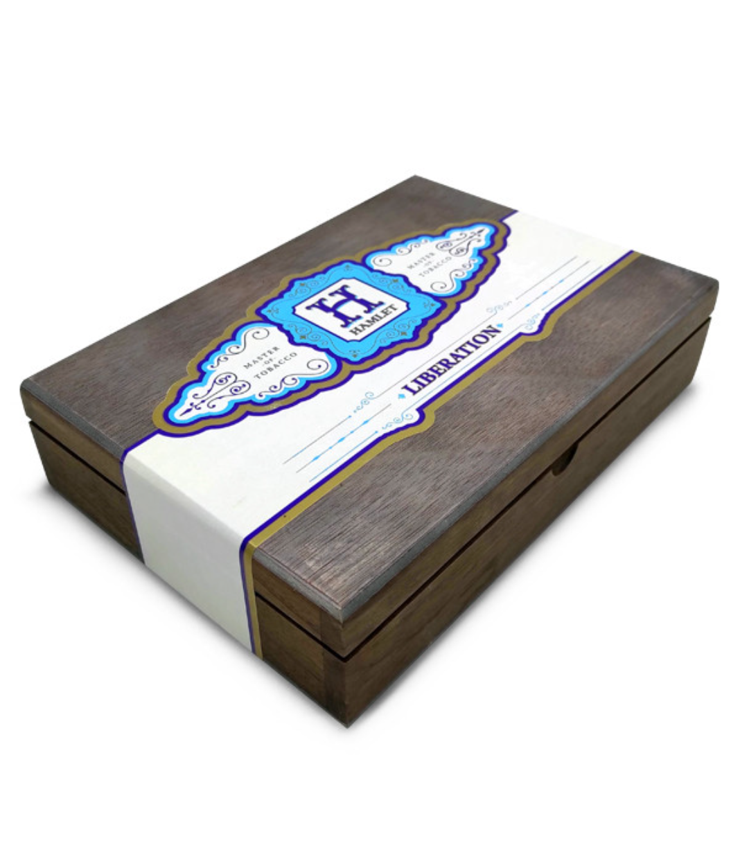 Rocky Patel Liberation By Hamlet Paredes Robusto Cigar Box View 2 from AuCigars, premium Cuban cigar